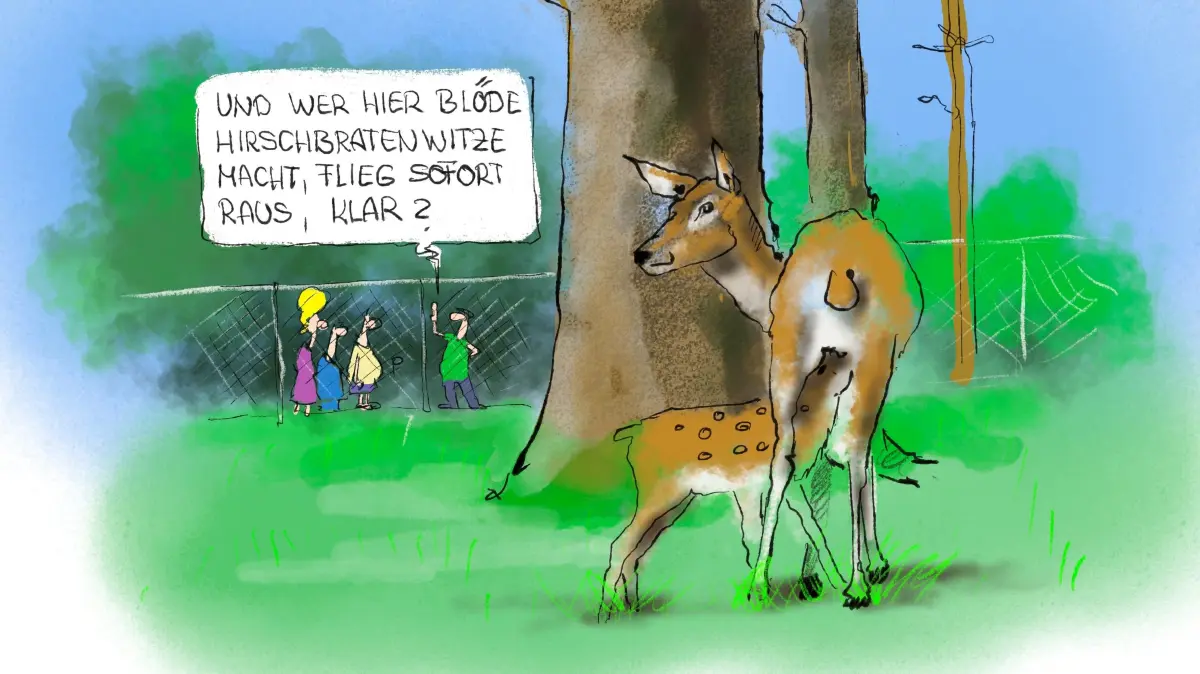 Karikatur Bad Wildbad