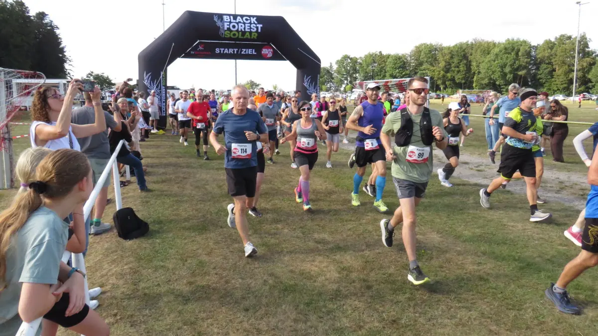 159 Athleten starteten beim Wild and Run in Oberkollbach.