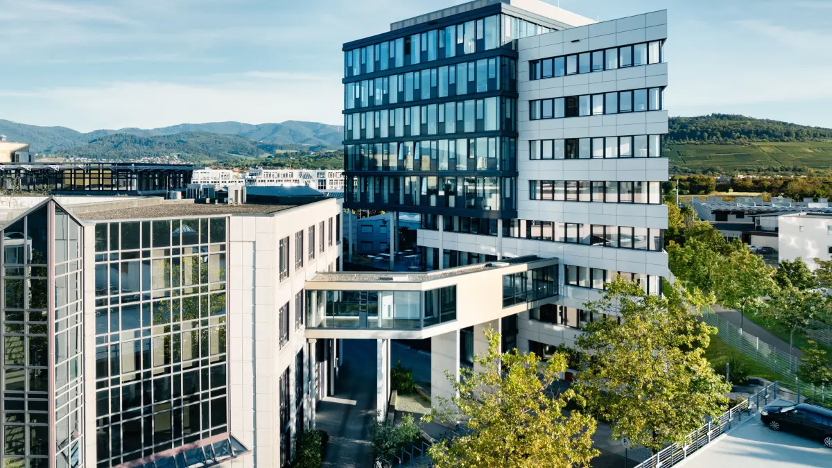 Der Campus der Haufe Group in Freiburg