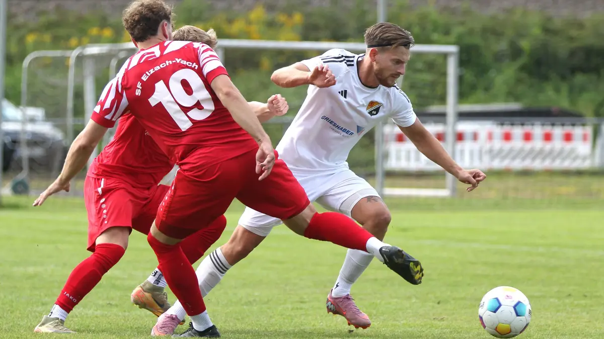 Emanuel Esser und der SV 08 Laufenburg bleiben im Halbfinale chancenlos.