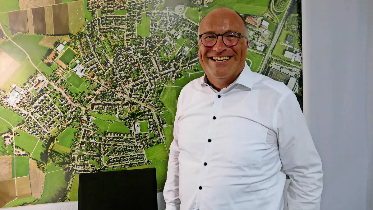 Tuningens Bürgermeister Ralf Pahlow