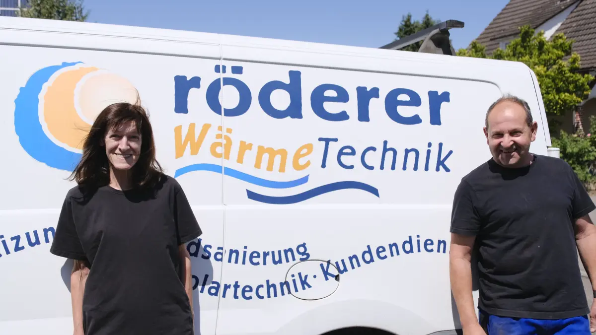 Edwin Röderer und seine Frau Barbara haben die beeindruckende Firmenhistorie von Anfang an gemeinsam erlebt.