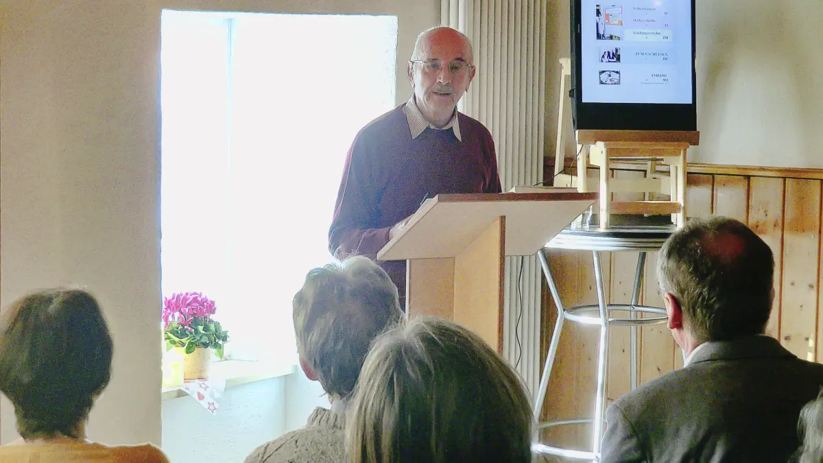 Die Veröffentlichung des „Hondinger Buchs“ im Jahr 2019 ist eine Herzensangelegenheit von Hans-Werner Bogenschütz.