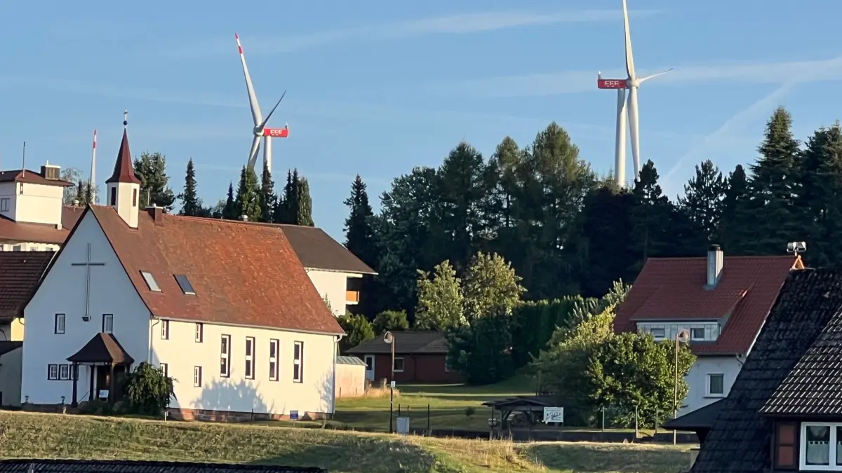 Windräder bei Besenfeld