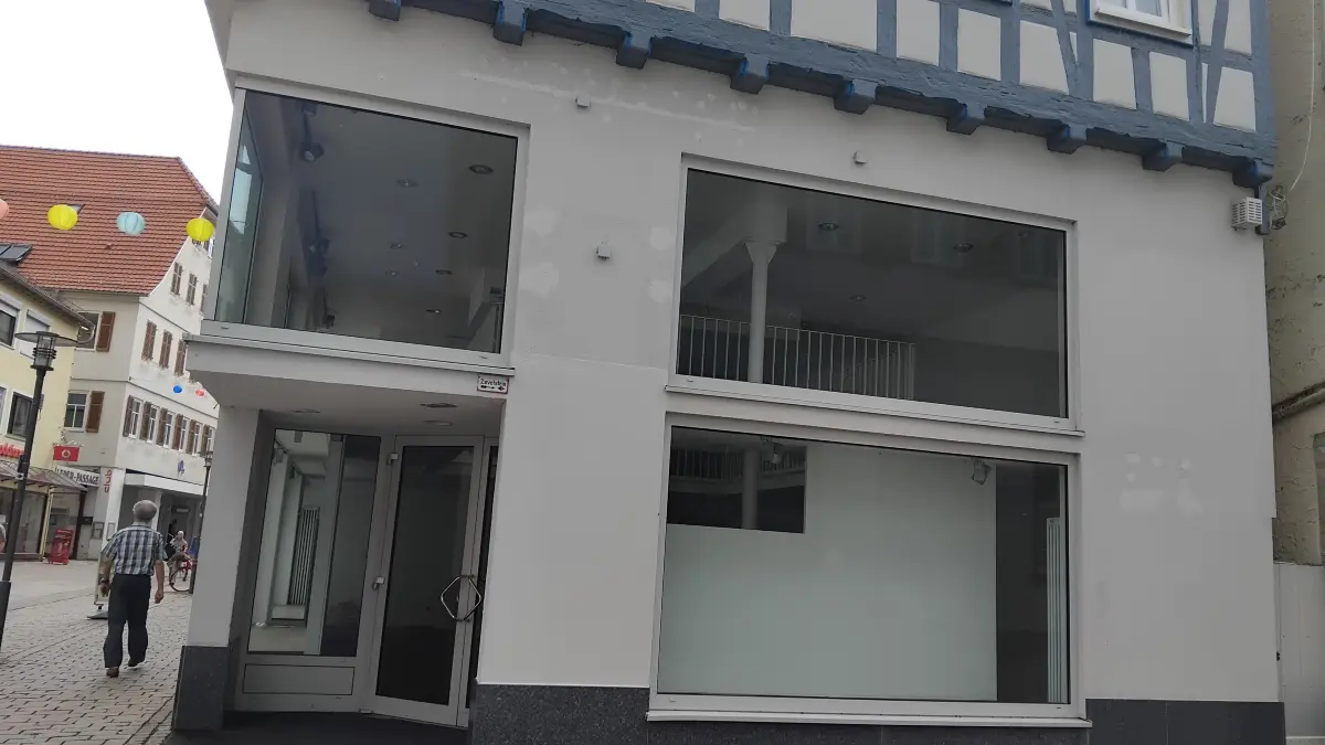 Ehemalige Parfürmerie in der Lederstraße 21