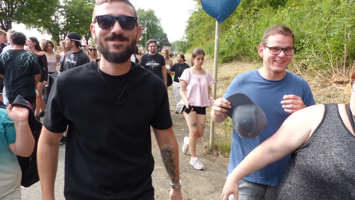 Tausende Besucher feiern die 25. Beatparade in Empfingen.