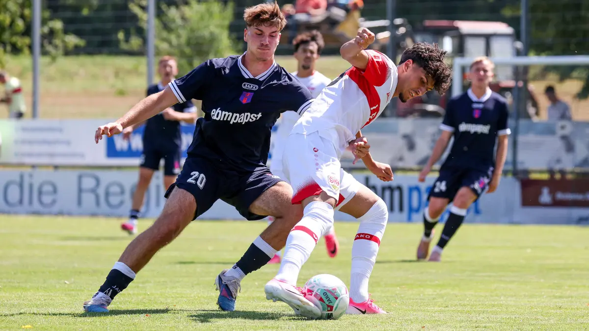 Impressionen vom VfB-Testspiel gegen Hollenbach