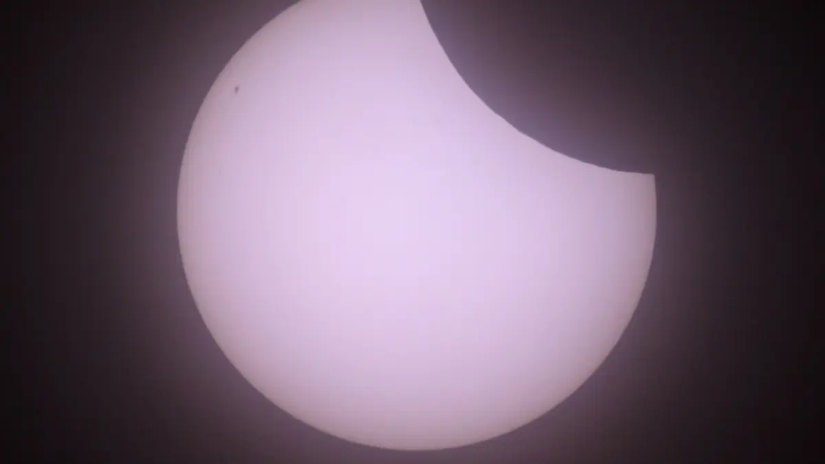Partielle Sonnenfinsternis