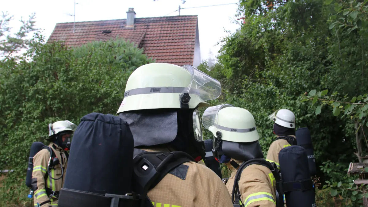 Dachstuhlbrand Zollhaus