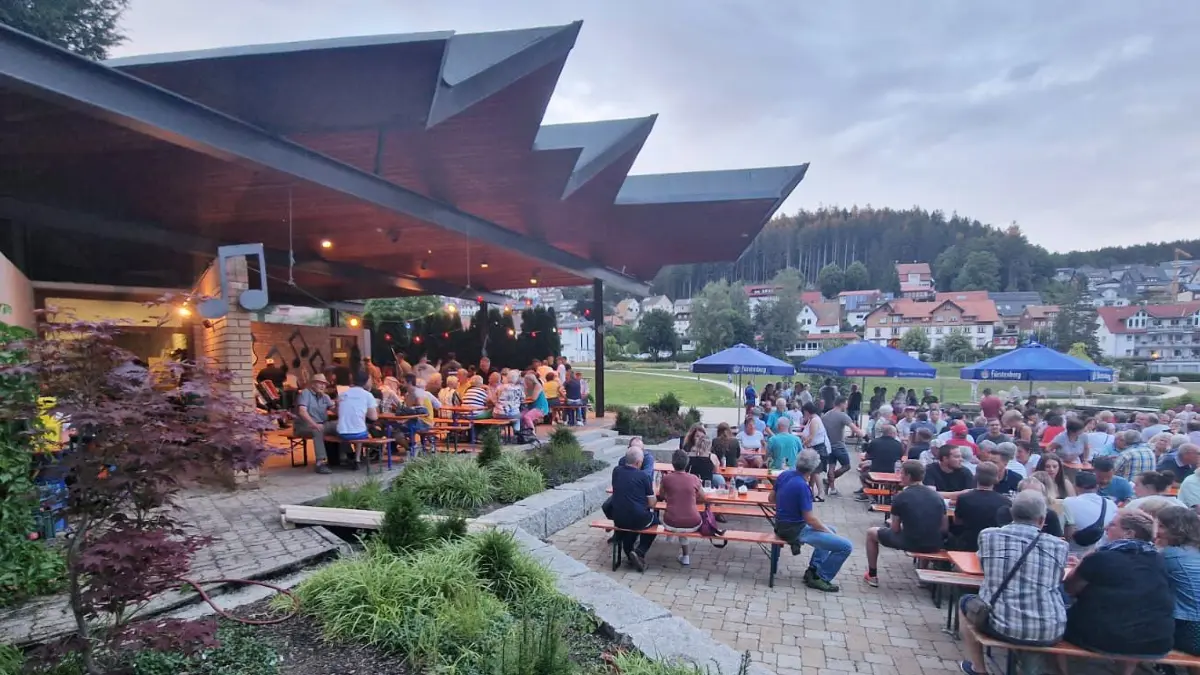 Kurpark Schonach Musikpavillon