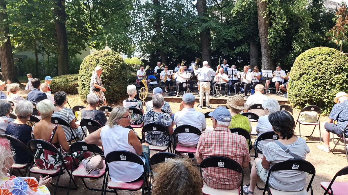 Die Sonntagsmatinée im Läublinpark war einmal mehr sehr gut besucht.