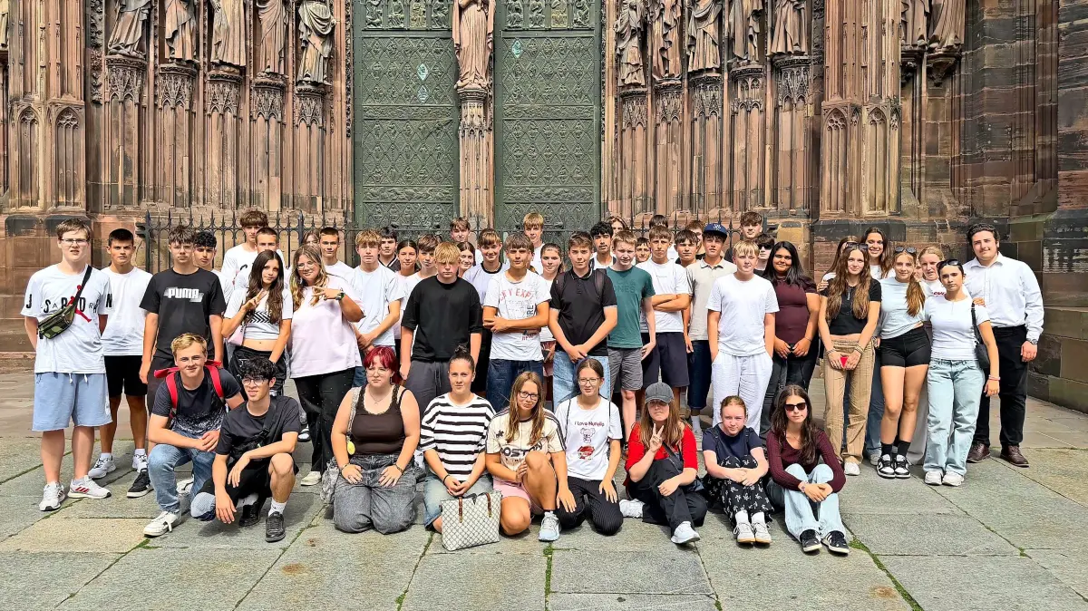 Schüler der Trossinger Realschule besuchen Elsaß und Lothringen.