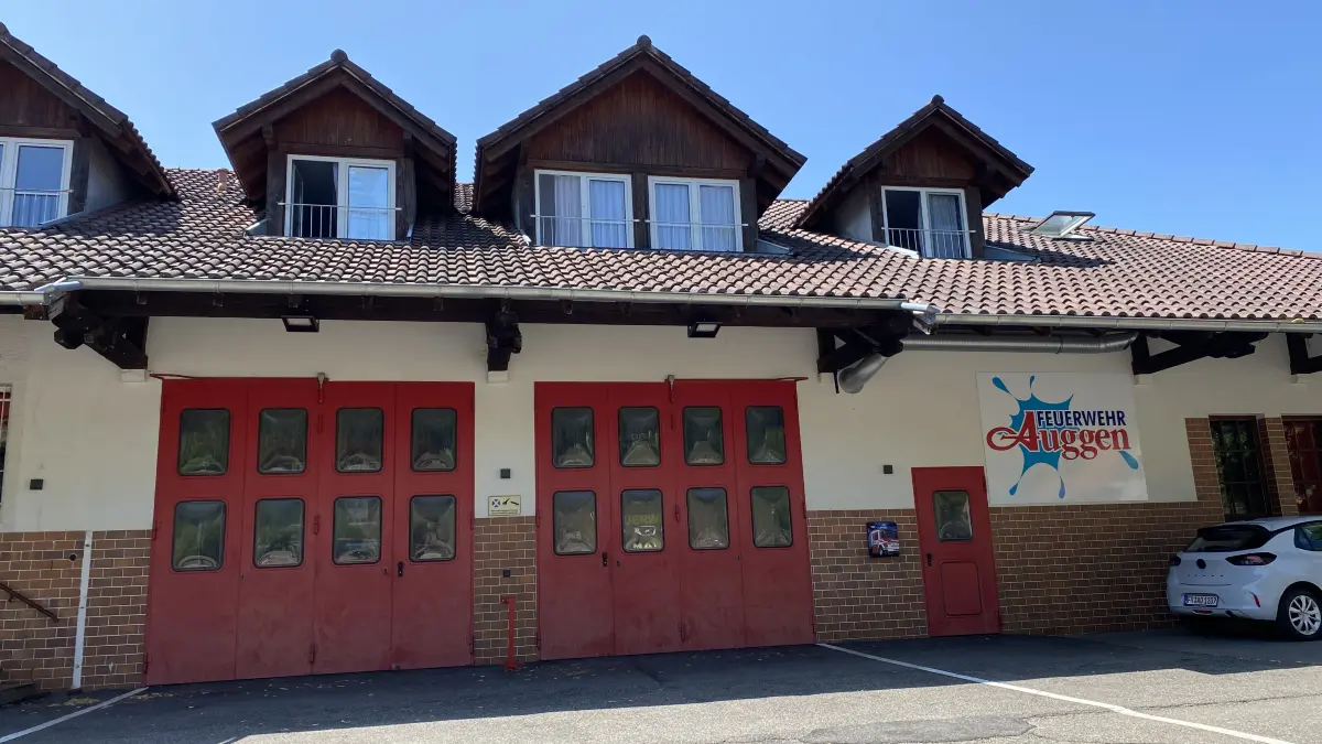 Das Feuerwehrhaus in Auggen