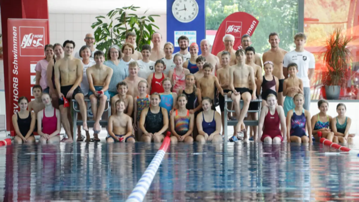 Bei der Schwimmmeisterschaft des ASV herrschte viel Sportgeist.
