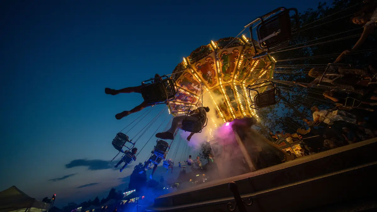 Fahrgeschäfte, Live-Musik und zahlreiche Mitmachangebote lockten am vergangenen Wochenende die Besucher zum Seepark.