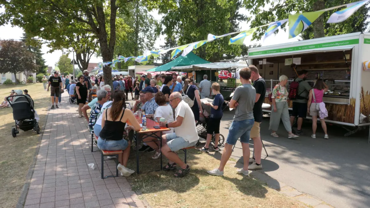 Auf großes Interesse stieß der Naturparkmarkt in Mönchweiler.