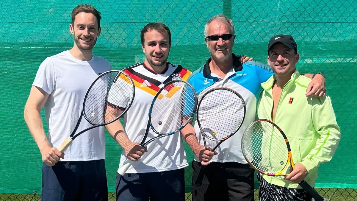 Die Herren des TC Zimmern-Horgen beenden die Saison auf dem dritten Tabellenplatz