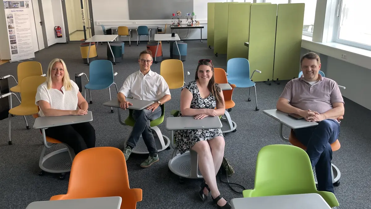 Evelyn Mohrland, Thorsten Fitzon, Juliane Schartel und Martin Friedrich freuen sich über die bisherige Resonanz – und haben große Pläne.