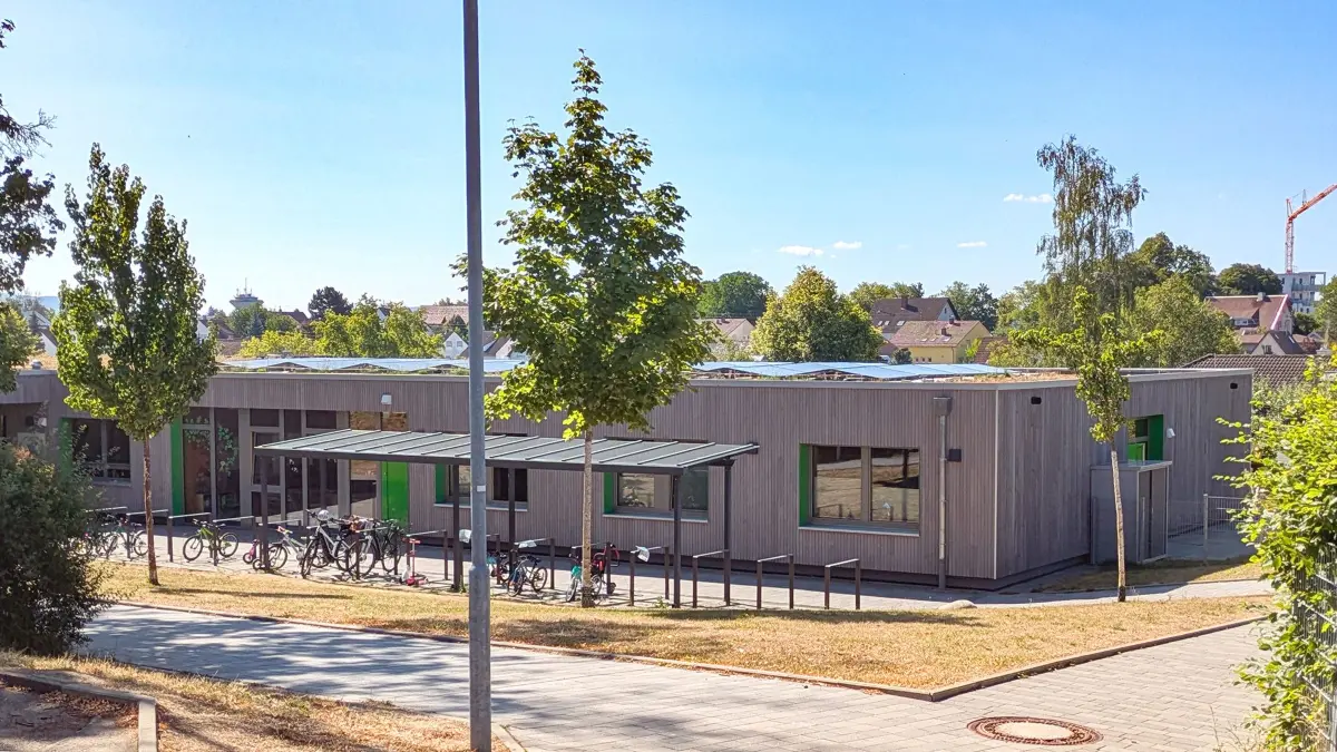 Die Kindergarteneinrichtungen in der Gesamtgemeinde Zimmern (hier die Kindereinrichtung Albert-Mager-Straße) reichen nach Einschätzung der Verwaltung aus, seien aber gut ausgelastet.