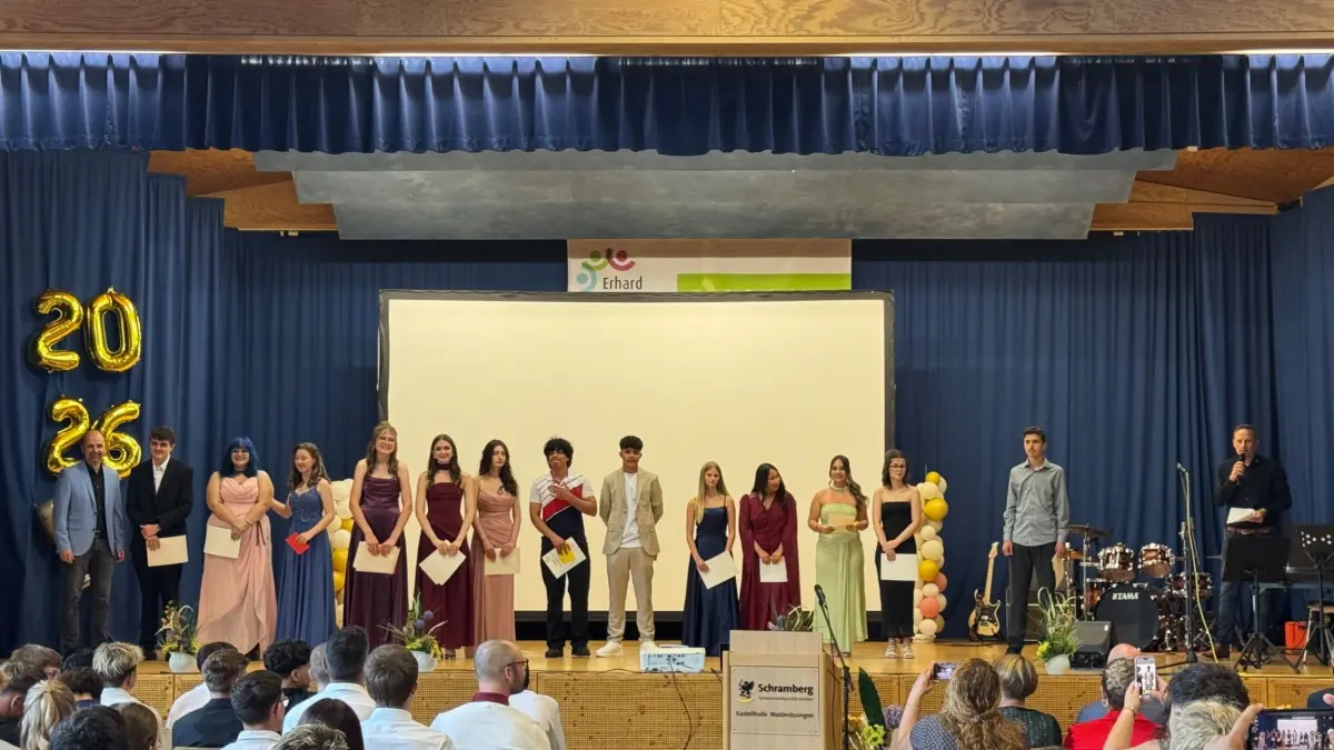 Abschlussfeier Erhard-Junghans-Schule