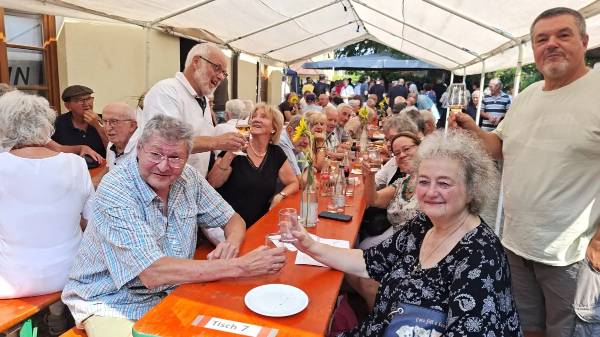 Beim Rhenus-Fest konnten sich die Besucher gut unterhalten und konnten ein tolles Programm genießen.