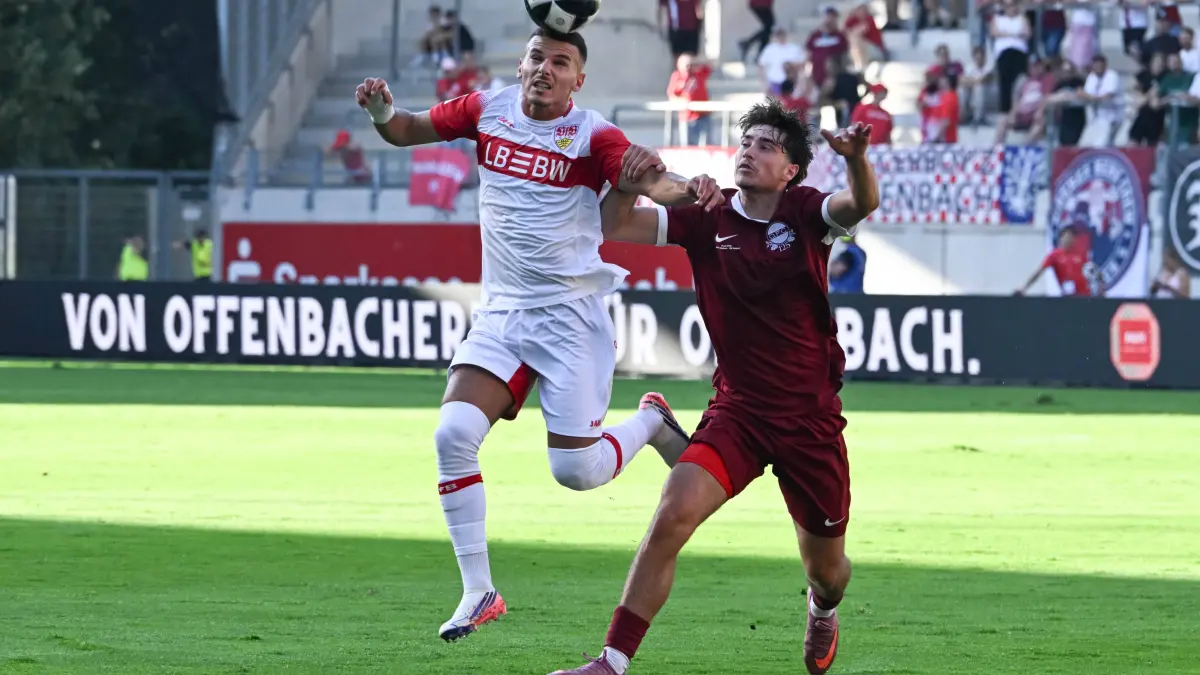 Impressionen vom VfB-Test in Offenbach
