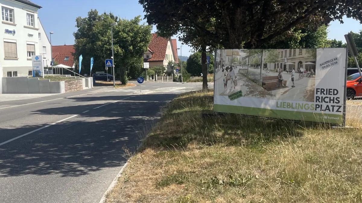 Für das Aufstellen von Bannern gelten geanue Regeln.