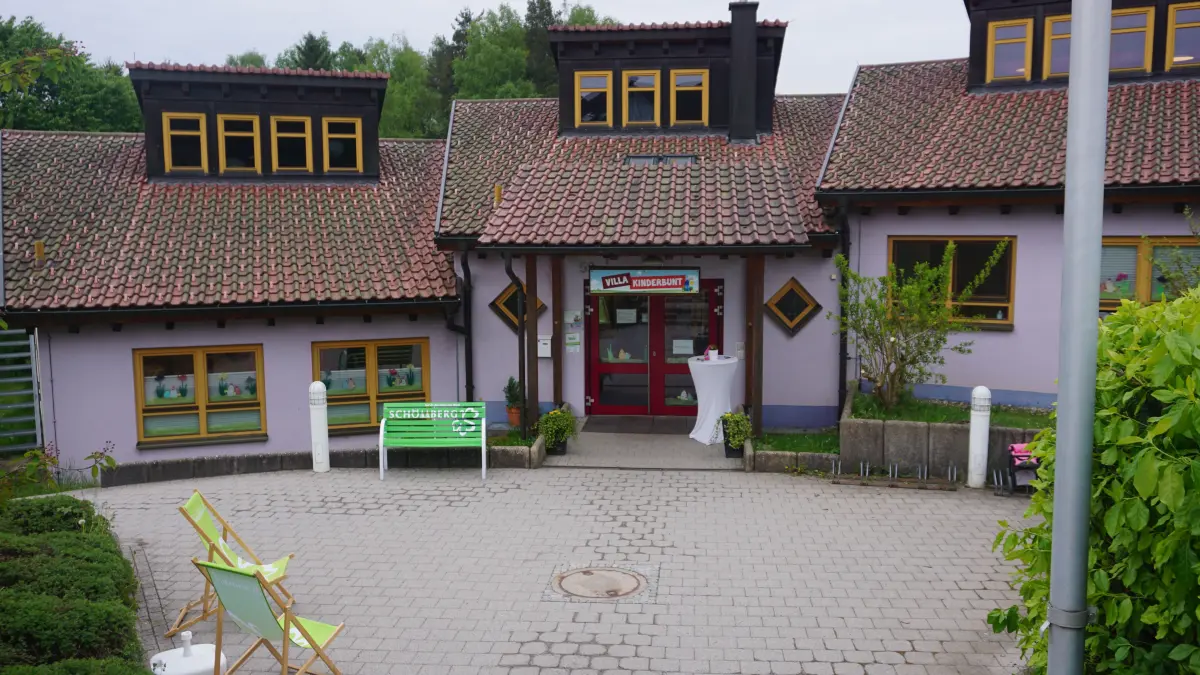 Die Kindertagesstätte Kinderbunt in der Schillerstraße in Schömberg