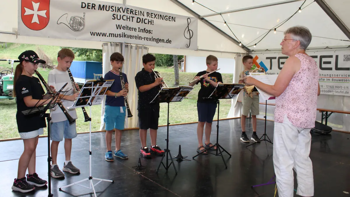 Ein gelungener Auftritt des musikalischen Nachwuchses.