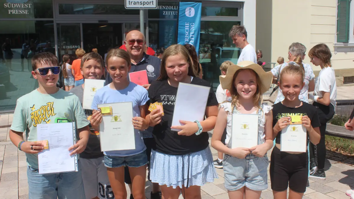 Einser-Eisaktion der SWP in Hechingen