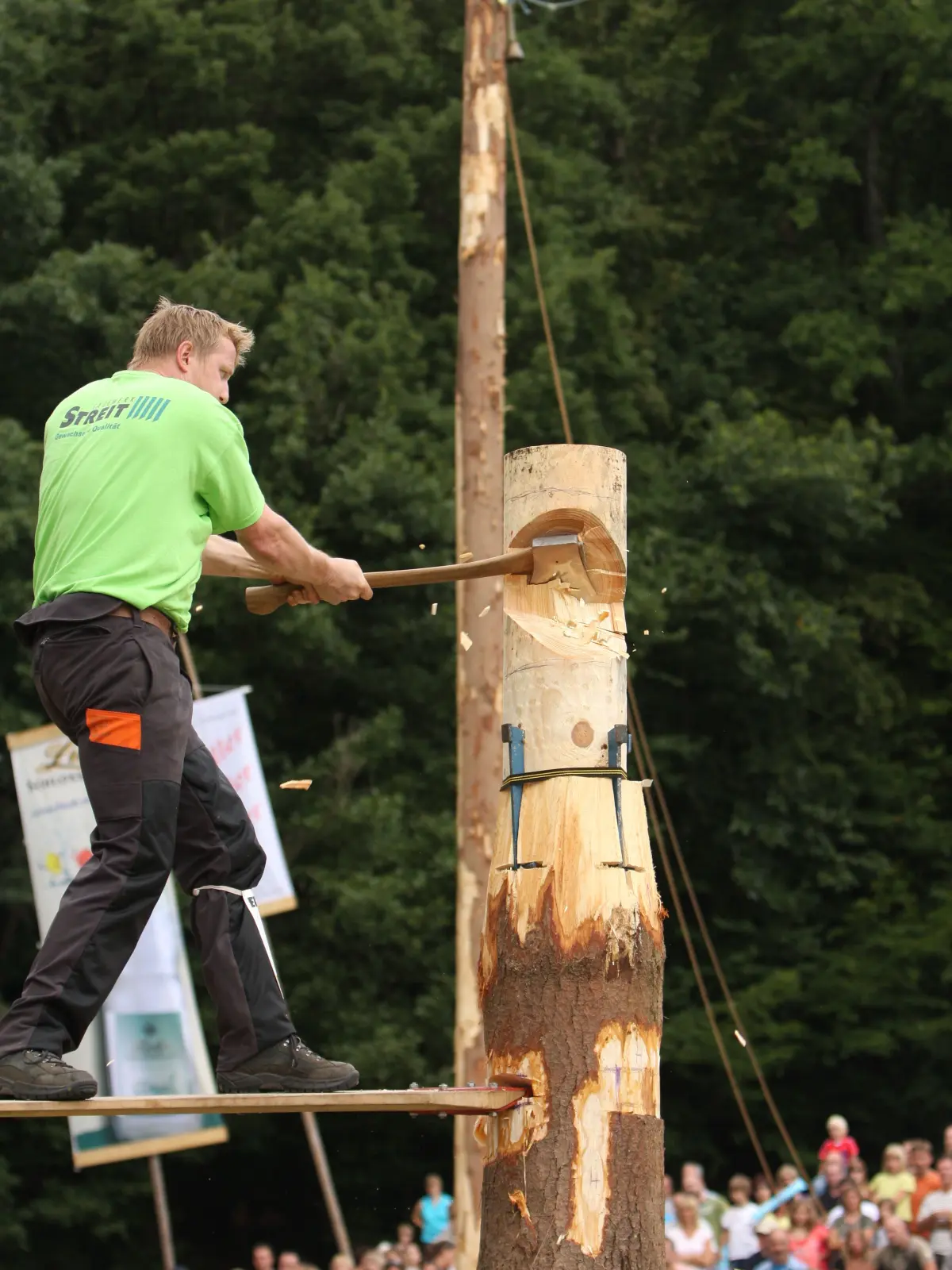 Beim „Springboard“ handelt es sich um eine der spektakulärsten Disziplinen des Eurojack-Wettkampfes.