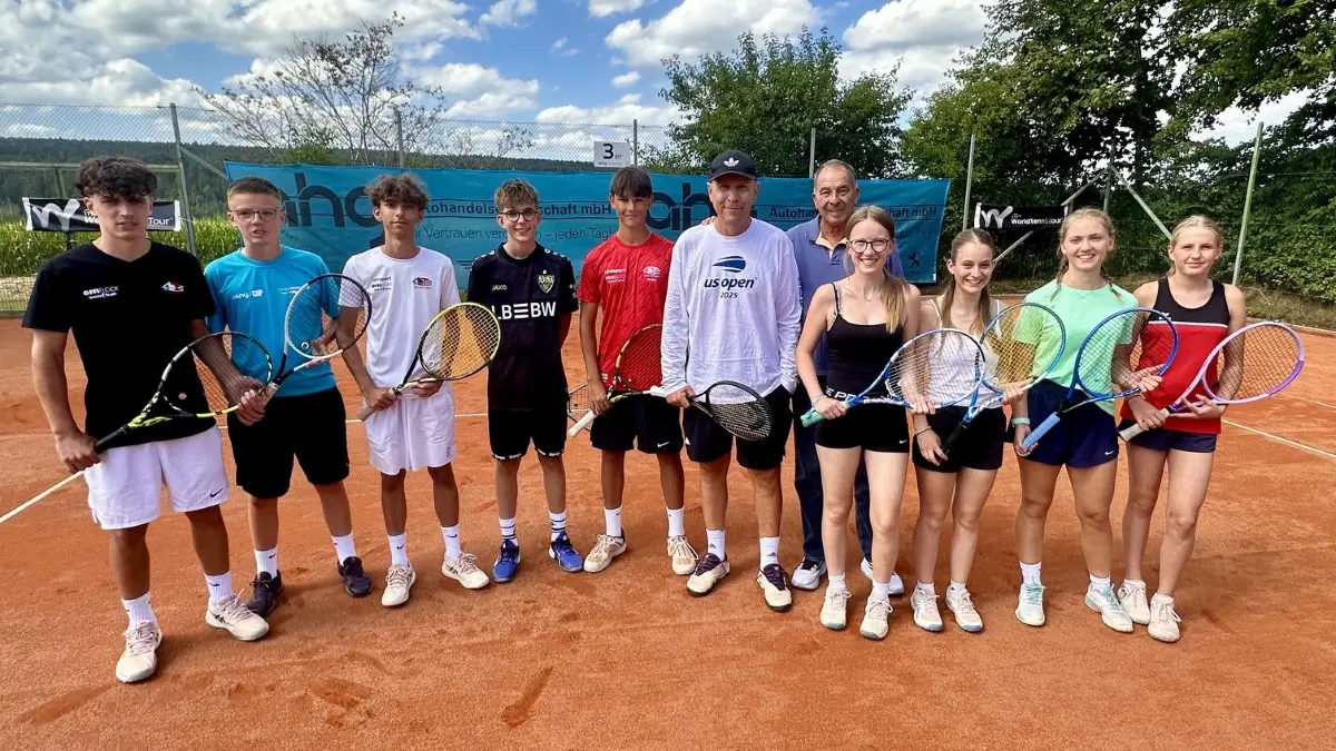 Viel los beim AHG-Cup in Bildechingen - nicht nur in Sachen Tennis