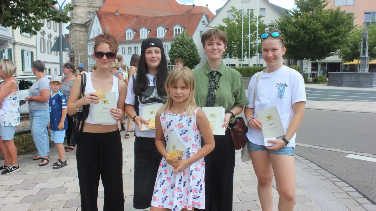 Einser-Eisaktion der SWP in Hechingen