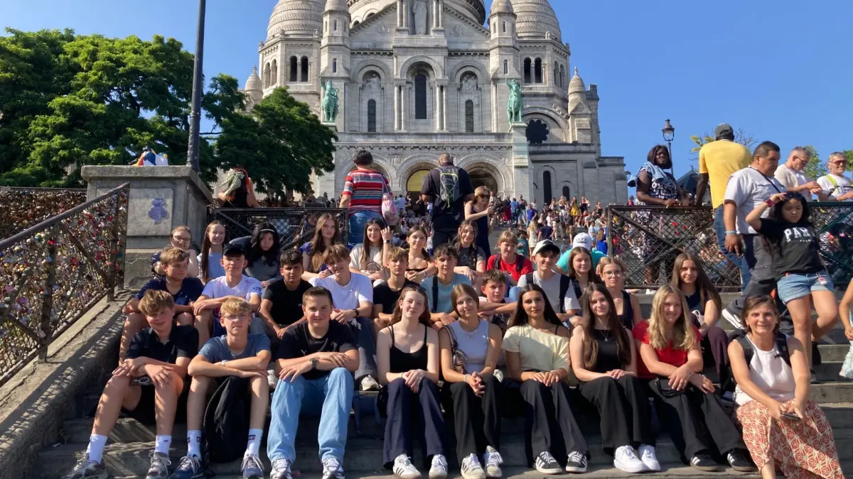Die Nagolder Schüler und Schülerinnen der Christiane-Herzog-Realschule Nagold erlebten drei ereignisreiche Tage in Paris.