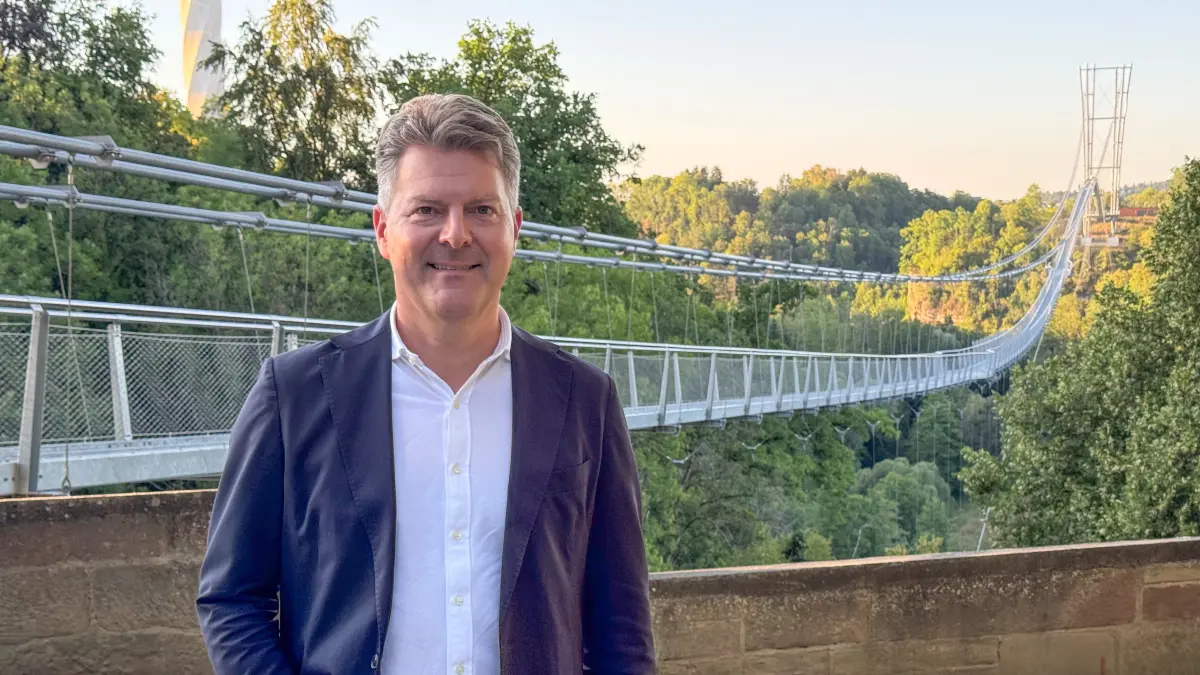 Andreas Schwab legt auf seiner Sommertour auch einen Stopp in seinem Heimatort Rottweil ein.