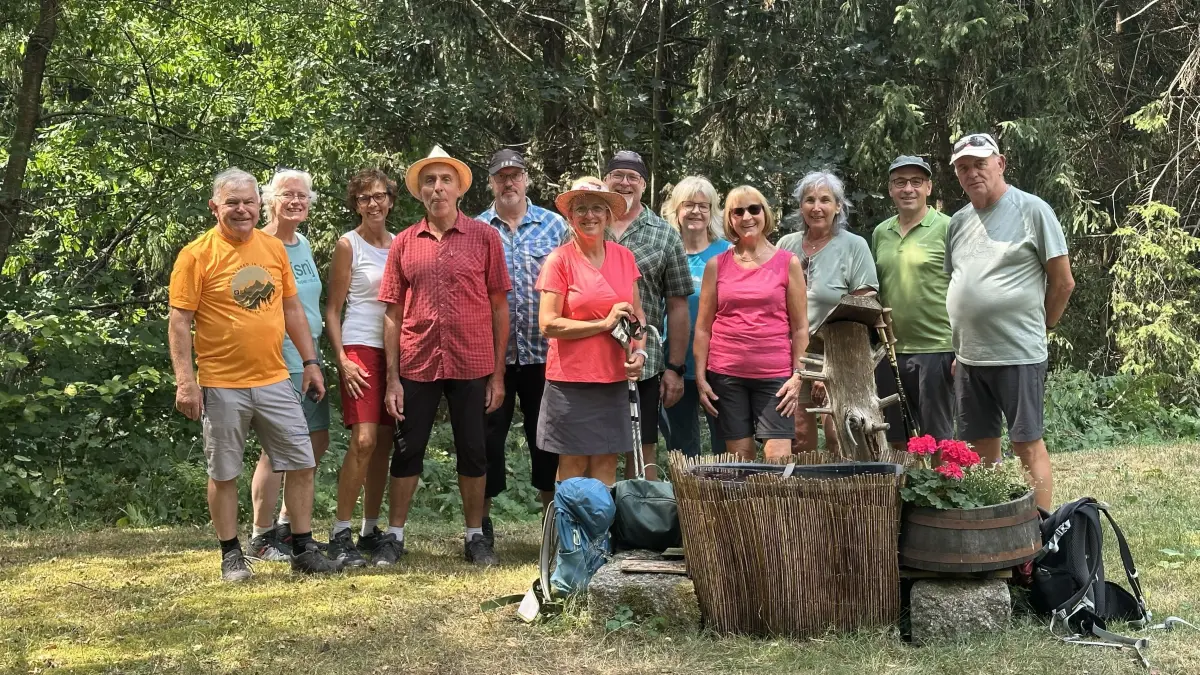 Rast an der Teufelsküchenhütte