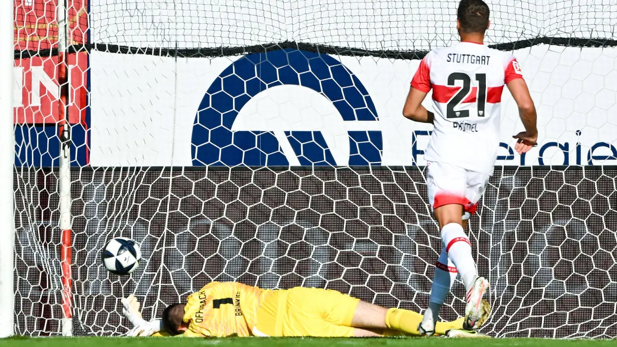 Impressionen vom VfB-Test in Offenbach