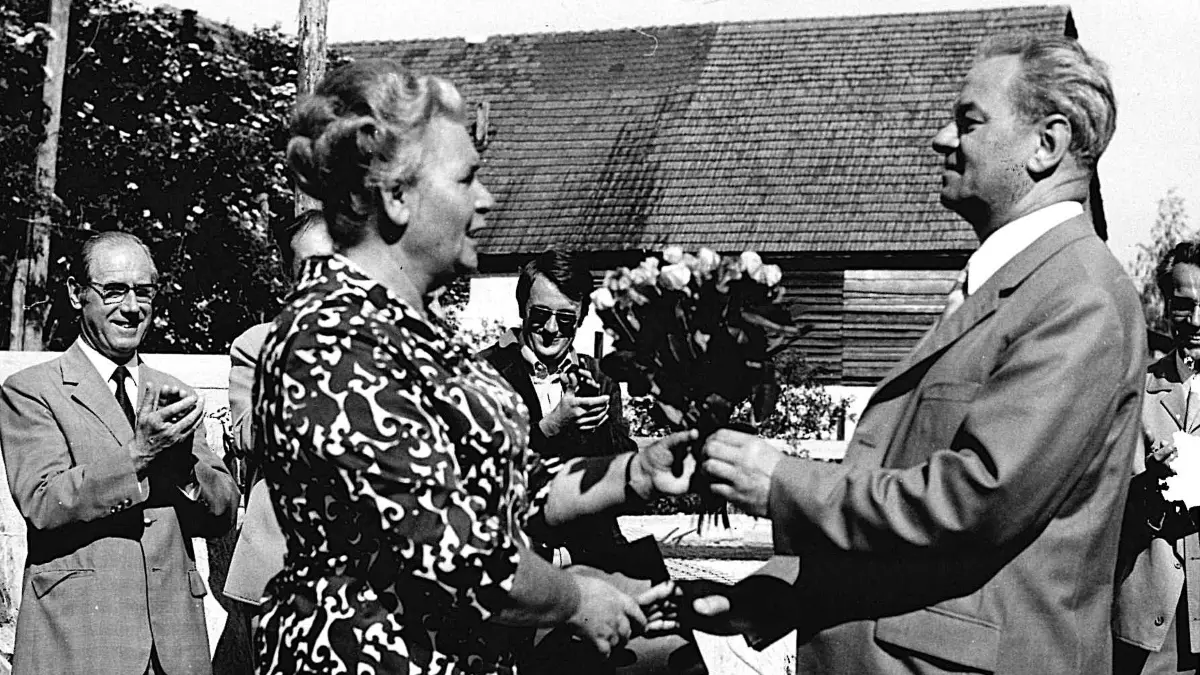 Hedwig Baur und Oskar Klumpp