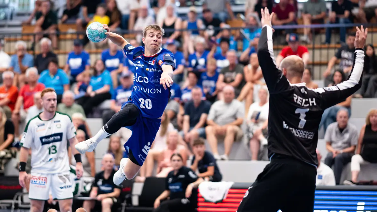 Linksaußen Mischa Locher dürfte vor allem zu Beginn der Saison beim HBW Balingen-Weilstetten zu viel Spielzeit kommen.