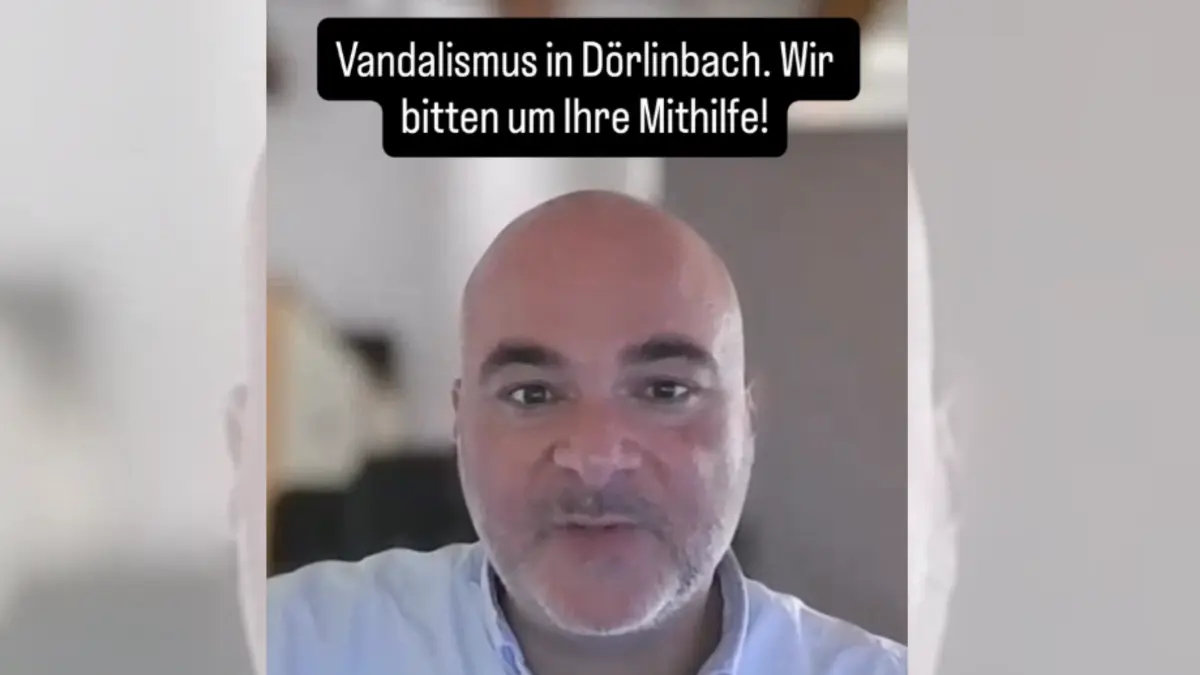 Schuttertals Bürgermeister Matthias Litterst ruft online dazu auf, Hinweise zu Vandalismus-Vorfällen an die Gemeinde weiterzuleiten (Screenshot).