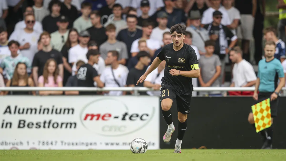 Die Nullachter, hier Angelo Rinaldi, erwarten zur Oberliga-Generalprobe den SV Laufenburg.