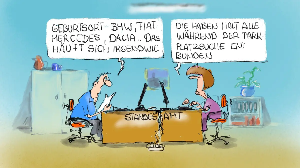 Mit der Eröffnung der Geburtsklinik hat sich die Parkplatznot am Nagolder Klinikum verschärft. Das kann Folgen haben, wenn es sturzgeburtmäßig pressiert, und dann kommen Fragen auf, wo genau man denn nun auf die Welt gekommen ist. Jetzt soll ein Parkhaus-Neubau her.