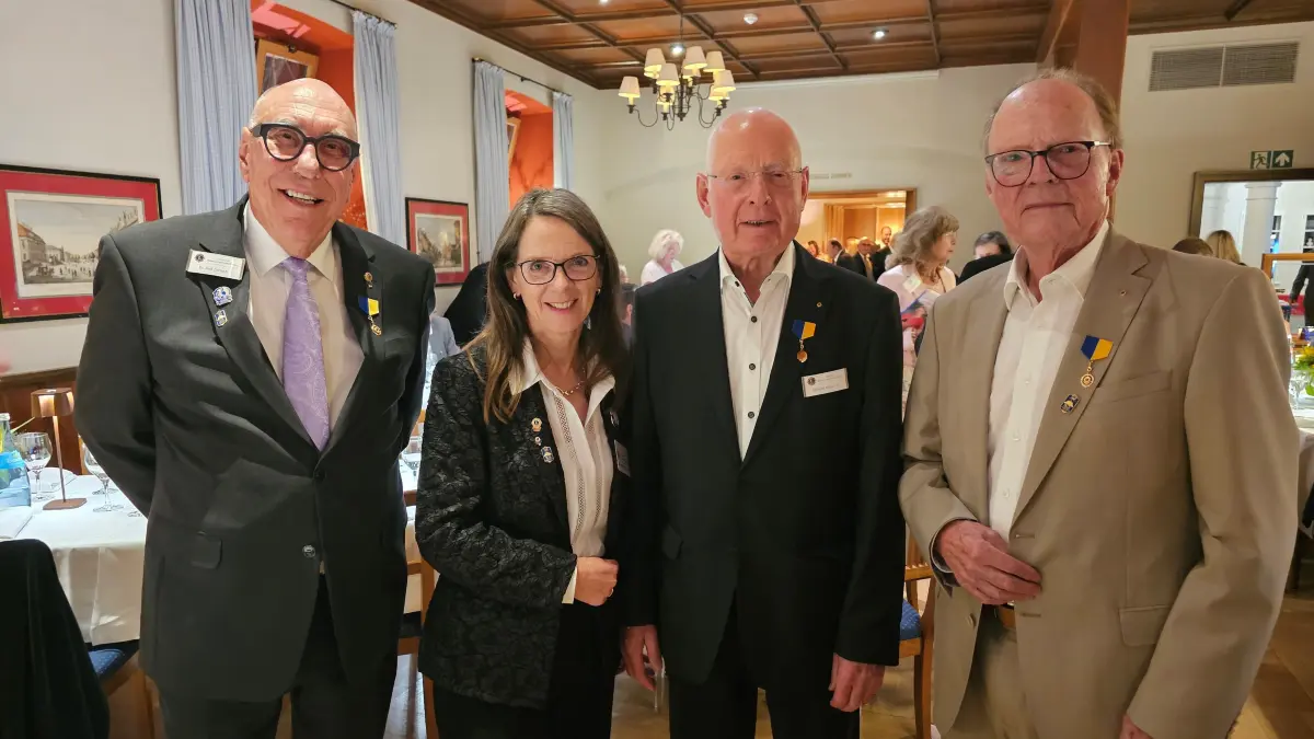 Das Jubiläum 50 Jahre Lions Club Hechingen-Hohenzollern wurde auf Burg Hohenzollern gefeiert.