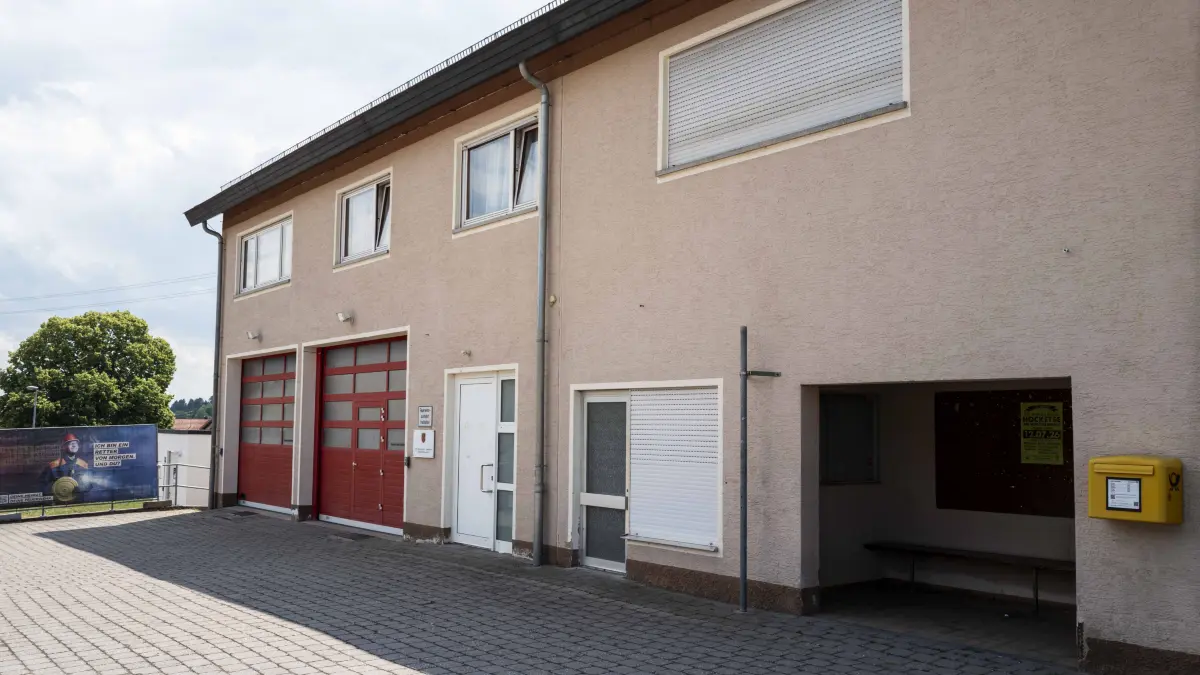 Das Feuerwehrhaus in Rötenbach bekommt einen Anbau.