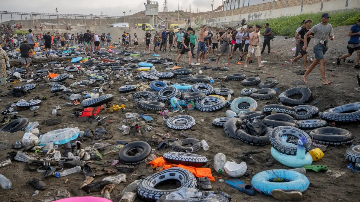Migranten in Spanien - Exklave Ceuta
