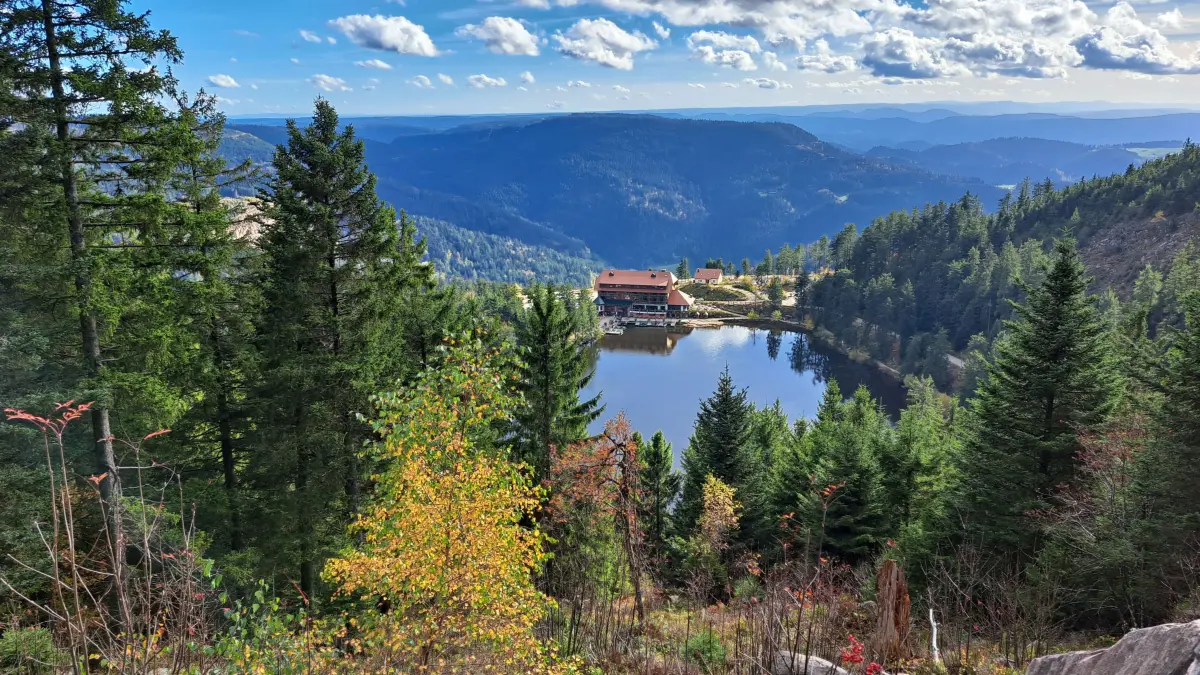 Blick zum Mummelsee