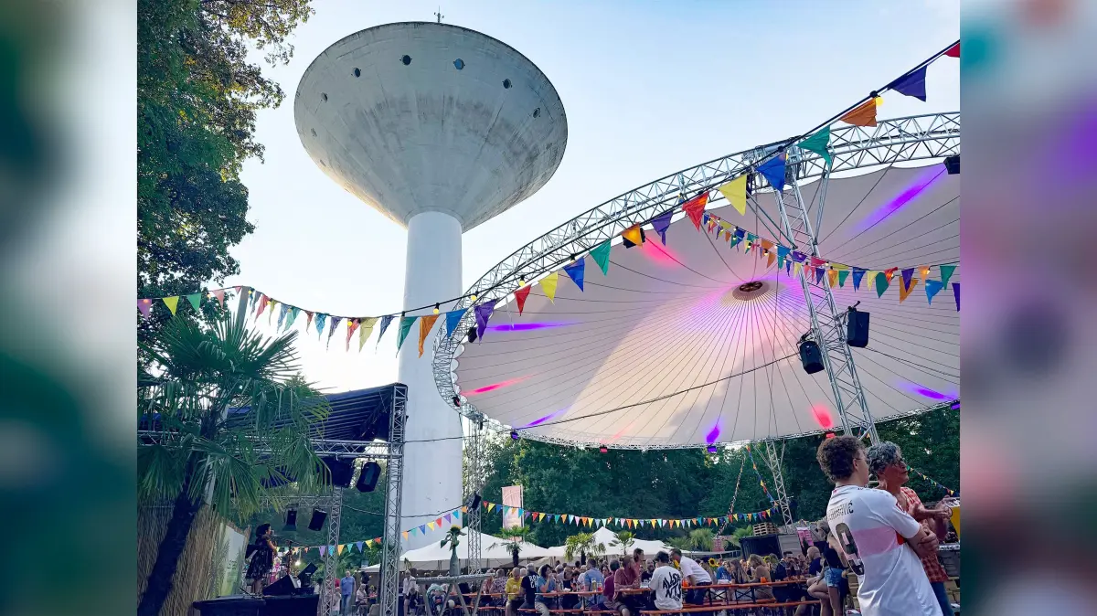 Ferienzauber Auftakt am Wasserturm.