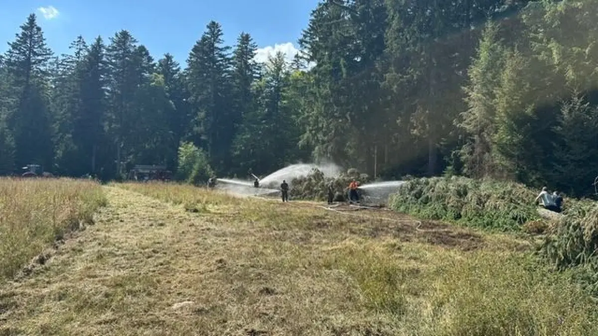 Lange Wege beanspruchte der Aufbau der Wasserversorgung.