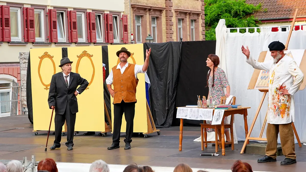 Impressionen vom Theaterabend