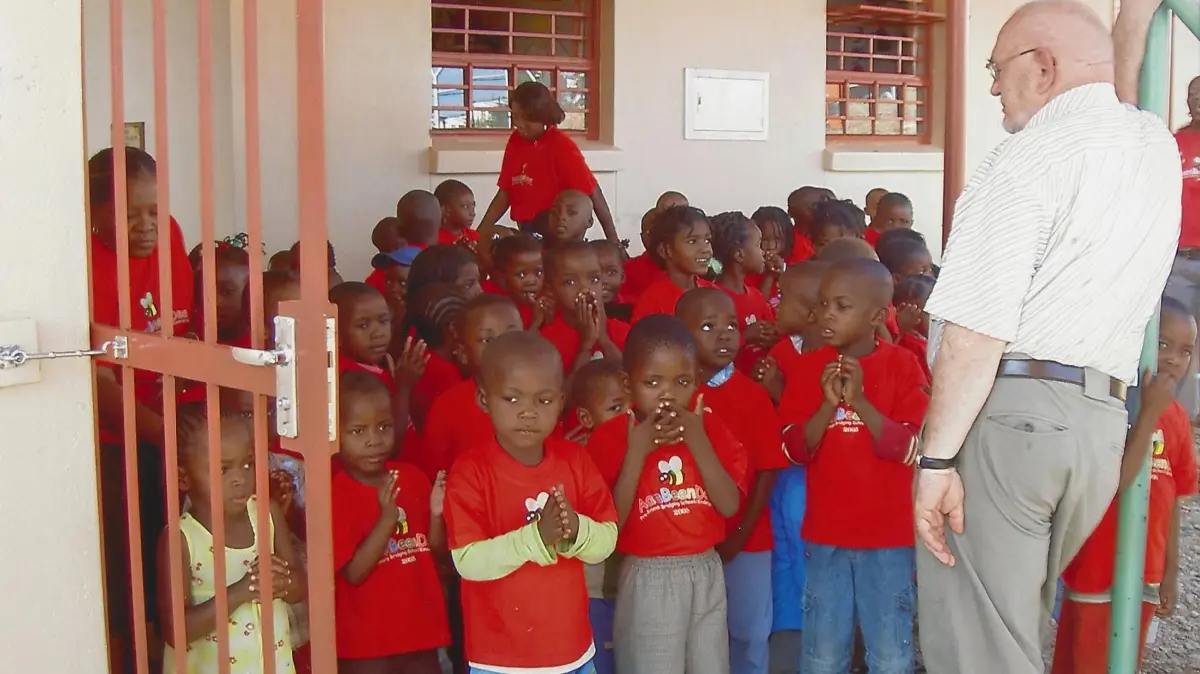 Auch die Aam-Been-Dee-Schule in Katutura, einem Vorort der namibischen Hauptstadt Windhoek, wurde durch den Hilfsfonds unterstützt. (Archivfoto)